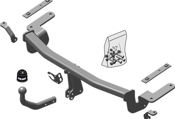 Brink 655000 - Прицепное устройство, фаркоп abcparts.ee