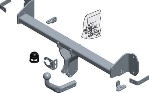 Brink 667800 - Прицепное устройство, фаркоп abcparts.ee