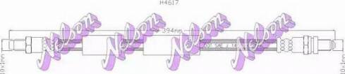 Brovex-Nelson H4617 - Тормозной шланг abcparts.ee