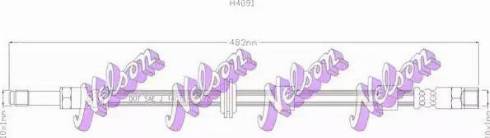Brovex-Nelson H4091 - Тормозной шланг abcparts.ee