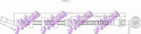 Brovex-Nelson H4877 - Тормозной шланг abcparts.ee