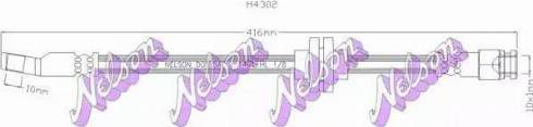 Brovex-Nelson H4302 - Тормозной шланг abcparts.ee