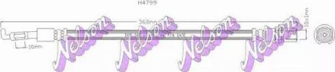 Brovex-Nelson H4799 - Тормозной шланг abcparts.ee