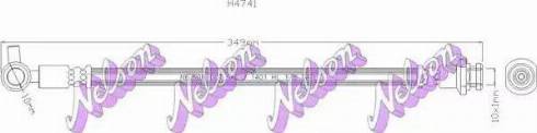 Brovex-Nelson H4741 - Тормозной шланг abcparts.ee