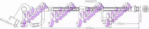 Brovex-Nelson H6869 - Тормозной шланг abcparts.ee