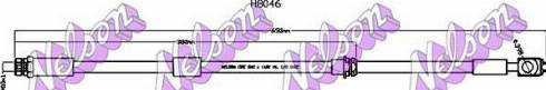 Brovex-Nelson H8046 - Тормозной шланг abcparts.ee