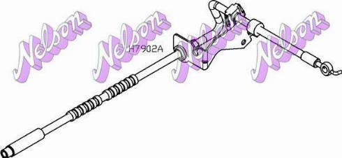 Brovex-Nelson H7902 - Тормозной шланг abcparts.ee