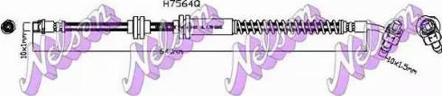Brovex-Nelson H7564Q - Тормозной шланг abcparts.ee