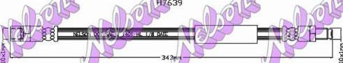 Brovex-Nelson H7639 - Тормозной шланг abcparts.ee