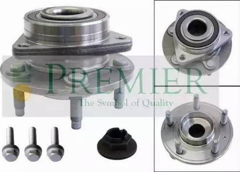 BRT Bearings PWK1847 - Ступица колеса, поворотный кулак abcparts.ee