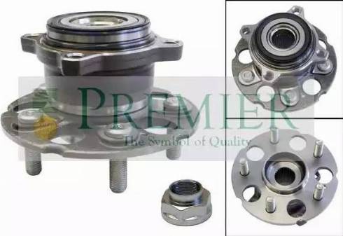 BRT Bearings PWK1837 - Ступица колеса, поворотный кулак abcparts.ee