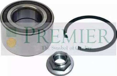 BRT Bearings PWK1711 - Комплект подшипника, ступицы колеса abcparts.ee