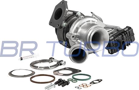 BR Turbo 9VB02RSM - Турбина, компрессор abcparts.ee