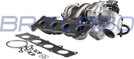 BR Turbo 53039980505RSG - Турбина, компрессор abcparts.ee