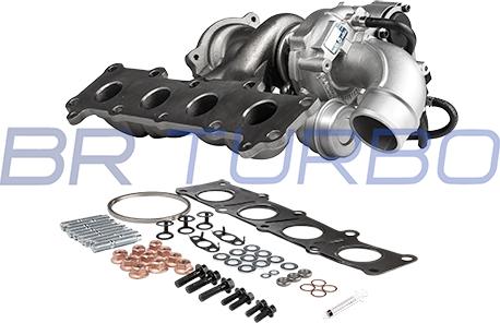 BR Turbo 53039980505RSM - Турбина, компрессор abcparts.ee