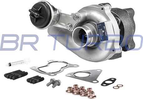 BR Turbo BRTX513M - Турбина, компрессор abcparts.ee