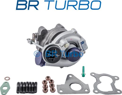 BR Turbo BRTX513 - Турбина, компрессор abcparts.ee