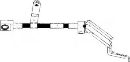 BSF 18580 - Тормозной шланг abcparts.ee
