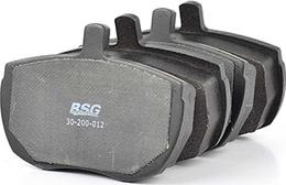 BSG BSG 30-200-012 - Тормозные колодки, дисковые, комплект abcparts.ee