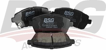 BSG BSG 30-202-021 - Тормозные колодки, дисковые, комплект abcparts.ee