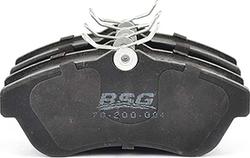 BSG BSG 70-200-004 - Тормозные колодки, дисковые, комплект abcparts.ee