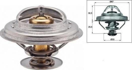 BTAP BBE902-001 - Термостат охлаждающей жидкости / корпус abcparts.ee