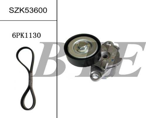 BTE SZK53600 - Поликлиновый ременный комплект abcparts.ee