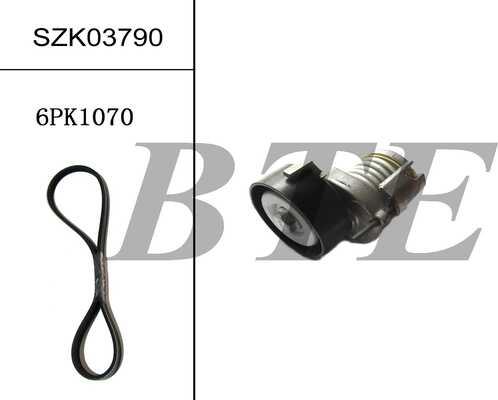 BTE SZK03790 - Поликлиновый ременный комплект abcparts.ee