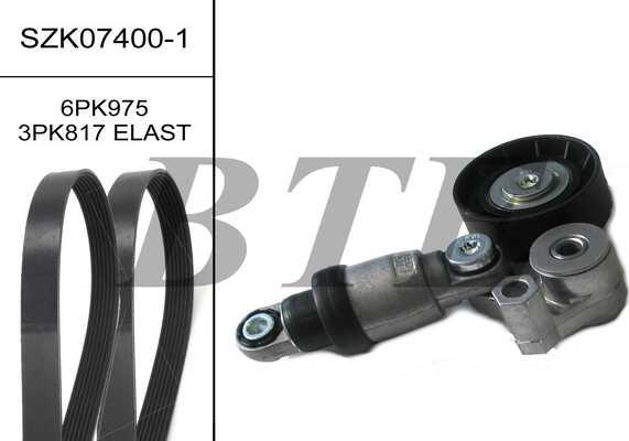 BTE SZK07400-1 - Поликлиновый ременный комплект abcparts.ee