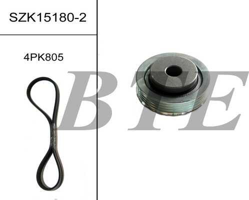 BTE SZK15180-2 - Поликлиновый ременный комплект abcparts.ee