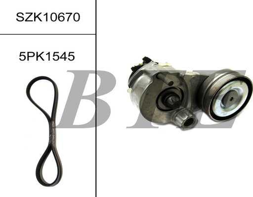 BTE SZK10670 - Поликлиновый ременный комплект abcparts.ee