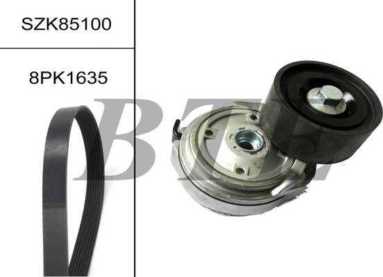 BTE SZK85100 - Поликлиновый ременный комплект abcparts.ee