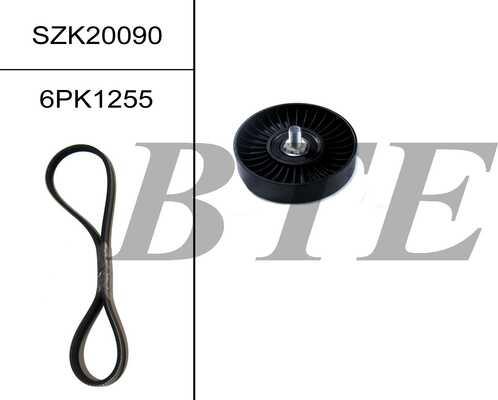 BTE SZK20090 - Поликлиновый ременный комплект abcparts.ee
