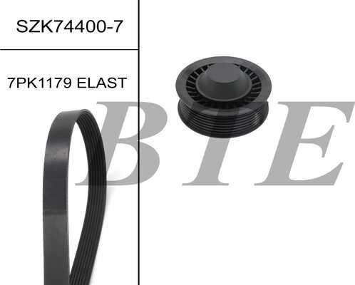 BTE SZK74400-7 - Поликлиновый ременный комплект abcparts.ee