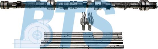 BTS Turbo CP60630 - Комплект распредвала abcparts.ee