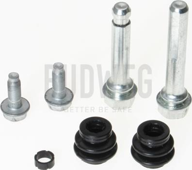 Budweg Caliper 169109 - Комплект направляющей гильзы, тормозной поршень abcparts.ee