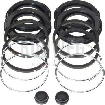 Budweg Caliper 204407 - Ремкомплект, тормозной суппорт abcparts.ee