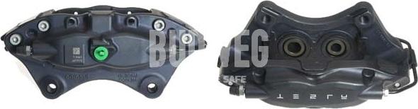 Budweg Caliper 345661 - Тормозной суппорт abcparts.ee