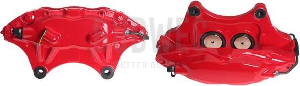 Budweg Caliper 345663RD - Тормозной суппорт abcparts.ee