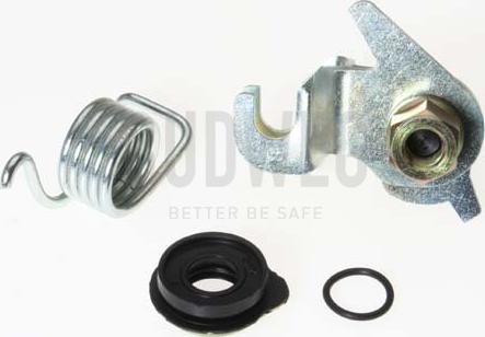 Budweg Caliper 209966 - Ремкомплект, вал стояночный тормозной (тормозной суппорт) abcparts.ee