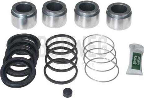 Budweg Caliper 2090161 - Ремкомплект, тормозной суппорт abcparts.ee