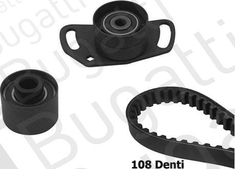 BUGATTI BKCD0259 - Комплект зубчатого ремня ГРМ abcparts.ee