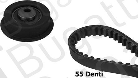 BUGATTI BKCD0218 - Комплект зубчатого ремня ГРМ abcparts.ee