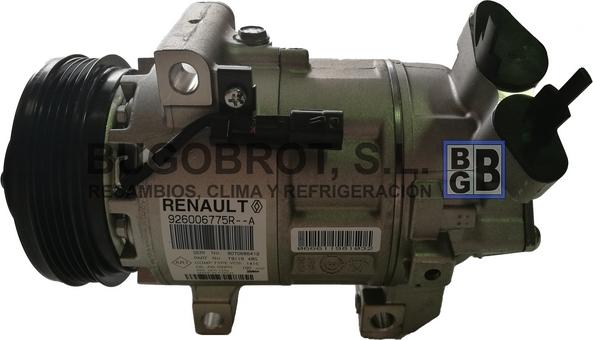 BUGOBROT 51-RE86023 - Компрессор кондиционера abcparts.ee