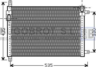 BUGOBROT 62-LC5089 - Конденсатор кондиционера abcparts.ee