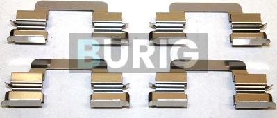 Burig B06C0061 - Комплектующие для колодок дискового тормоза abcparts.ee
