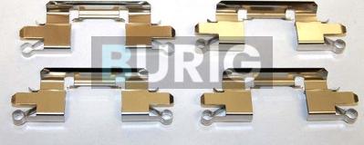 Burig B06C0087 - Комплектующие для колодок дискового тормоза abcparts.ee