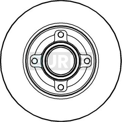 Burig B010018 - Тормозной диск abcparts.ee