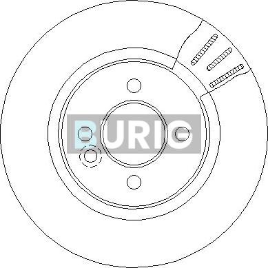 Burig B010070 - Тормозной диск abcparts.ee