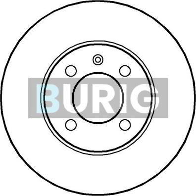 Burig B010116 - Тормозной диск abcparts.ee